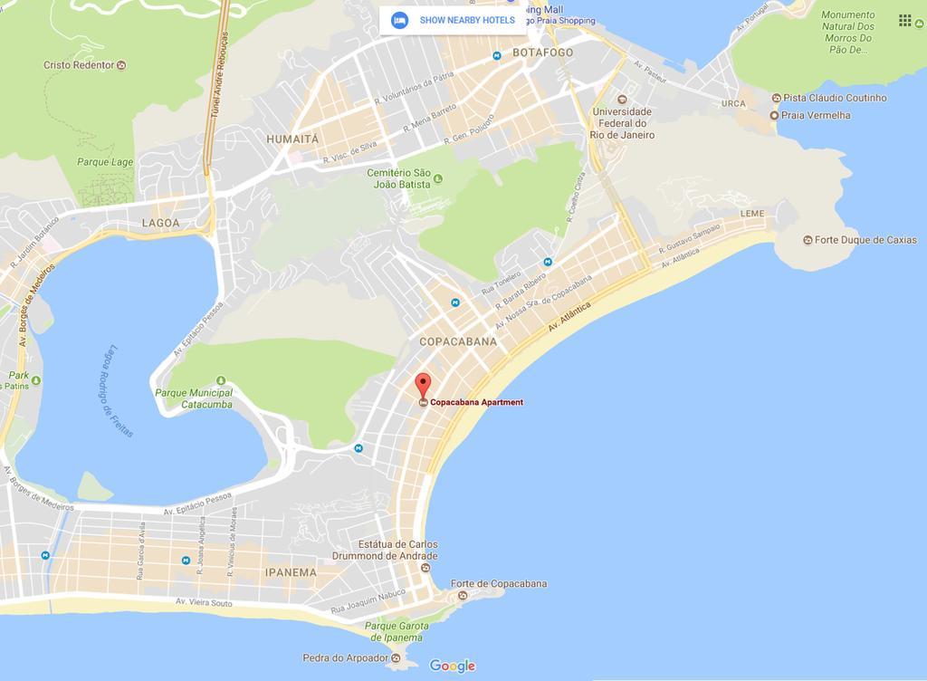 The Real Copacabana Apartment Рио-де-Жанейро Экстерьер фото